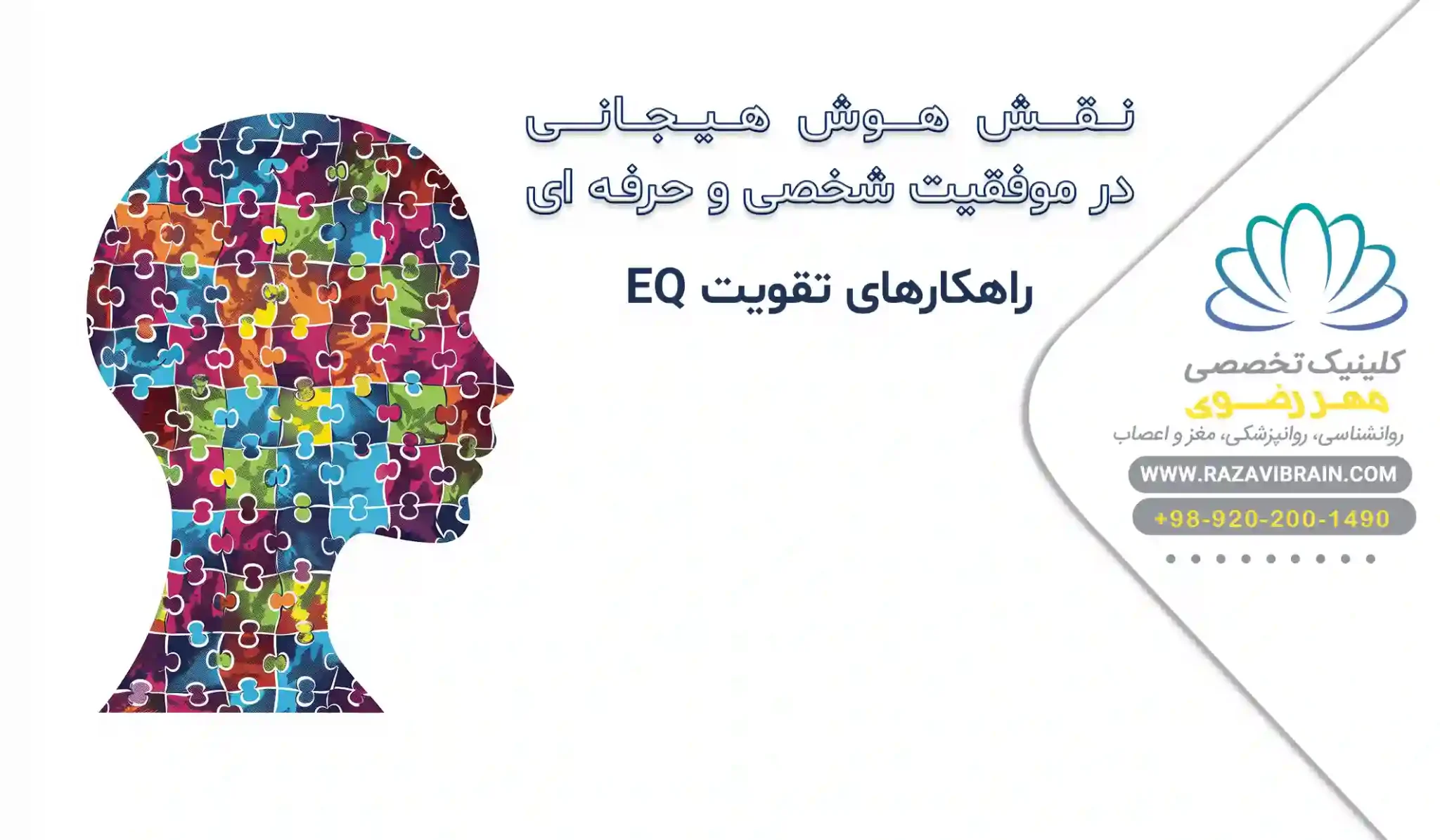 نقش هوش هیجانی در موفقیت شخصی و حرفه ای راهکارهای تقویت EQ
